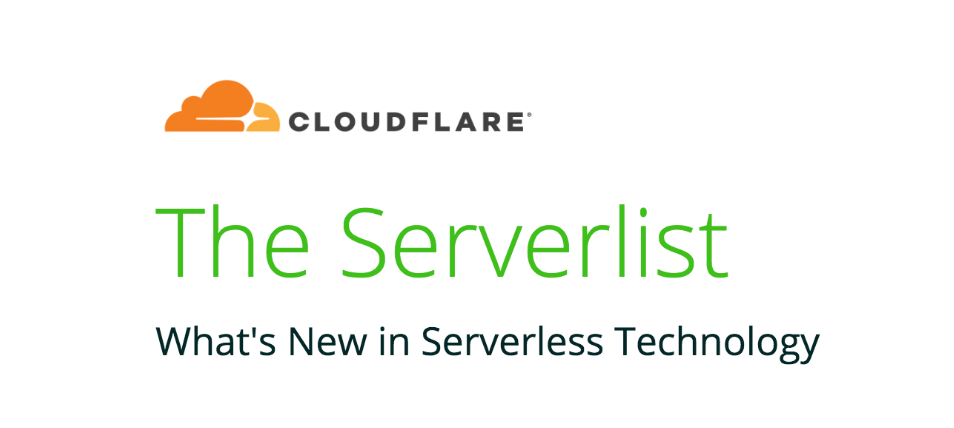 The Serverlist: Full Stack Serverless, Serverless Architecture Reference Guides, and more