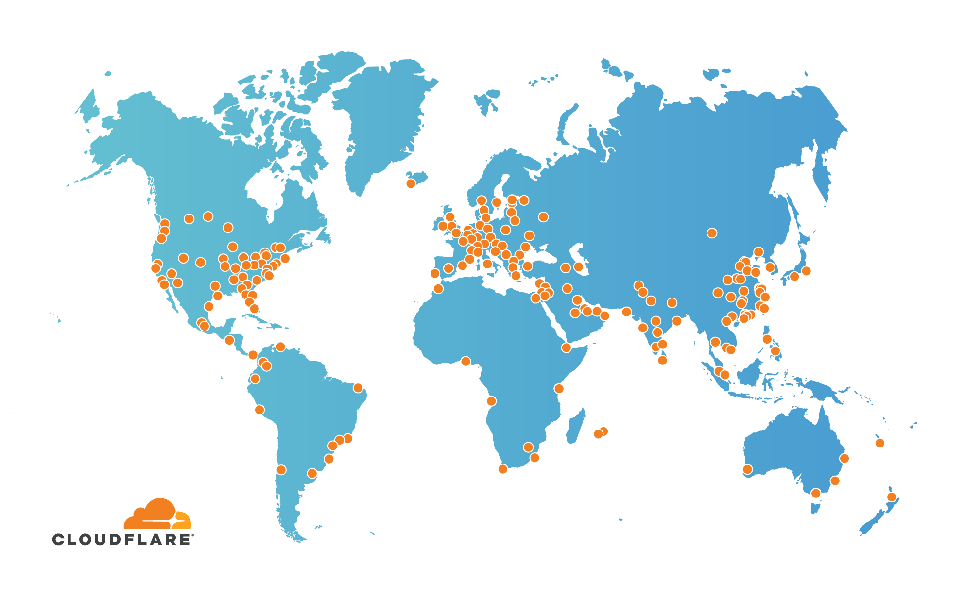 Cloudflare Global Network Expands to 193 Cities