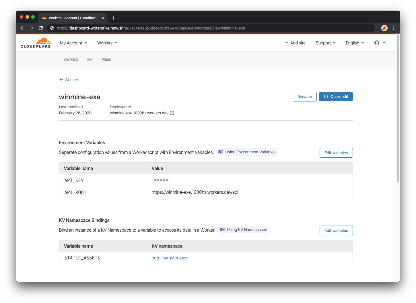 Introducing Secrets and Environment  Variables to Cloudflare Workers